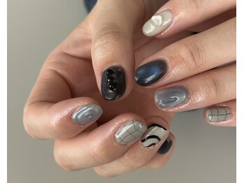 リノ 大阪本町店(lino)/ニュアンスネイル【5.5】