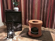 スタイルココ(Style.coco)の雰囲気（温活よもぎ蒸し。夏の冷房からの冷え解消に人気があります）