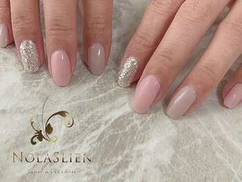 ピンクカラーネイル 麻布十番