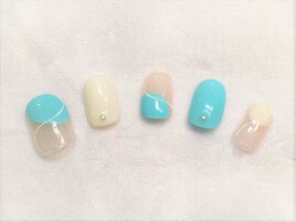 【ハンド】爪を削らないジェル