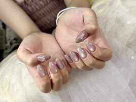 マグネットにパーツ乗せ
