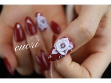 クオーリ(Cuori)/スカルプ　3Dネイル