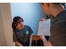 ナリジム 赤坂/カウンセリング風景