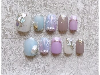 マーメイドネイル 8800円