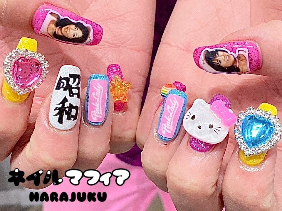 昭和レトロPOP！：PG007871159｜ネイルマフィア 原宿(NAIL MAFIA)の