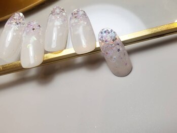 ケー フレーバー ネイル(K flavor nail)/6月【紫陽花ネイル4種　¥8980】
