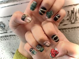 クリスマスネイル