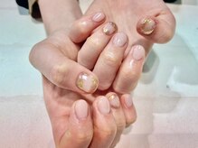 アートネイル アルファ(Art Nail ALUFA)/金箔&ミラー