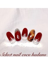 セレクトネイル ココ 秦野店(SELECT NAIL COCO)/ミラーとキラキラ