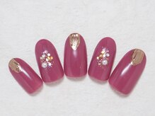 シックネイル(CHIC nail)/ニュアンスミラーアート