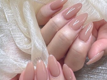 シーアンドビーネイル(C&B Nail)/チップ長さだしワンカラー