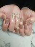 《お得！》ハンドデザインBコース(3本アート)★他店オフ込み　100分　¥5,800