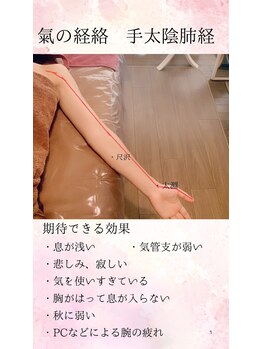 ジュエイル(JUEIRU)/肺の経絡◎期待できる効果