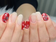 マハロ(MAHALO)/クリスマスネイル