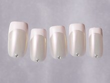 ジェミーネイル シンジュク(Jemiy nail shinjuku)/パステルピンクフレンチ¥9480