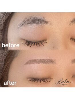 ララ 高城店(Lala)の写真/【大分/高城】眉を整えるだけで、印象変わります！骨格に合わせたデザインを提案いたします。