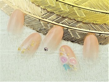 ネイルズガッシュ 蒲田東口店(NAILsGUSH)/ふんわりアサガオ＊