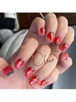 クリア(Clear)/ぷっくりいちご