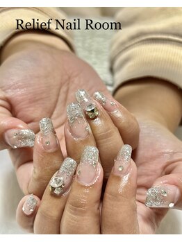 リリーフネイルルーム(RELiEF NAiL ROOM)/ラメグラデーションコース