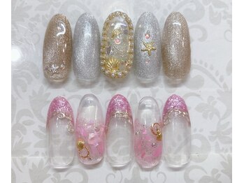 ティーエヌ 本厚木店/夏ネイル☆6500円【7150円税込】