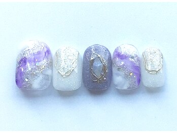 きれい de チュッ 桜ビル店/7月キャンペーンネイル　ミラー