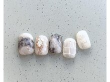 アイネイルズ 池袋店(I-nails)/大理石ニュアンスネイル