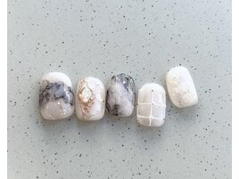 大理石ニュアンスネイル