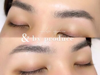 アンドバイプロデュース 相模大野(& by produce)の写真/左右差・濃さ・形…全部プロにお任せ！HBL対応☆眉WAX￥5,500～で清潔感UP☆ 仕上げメイクも◎[相模大野]
