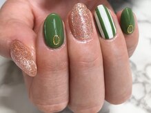 サロンドフォーエイチ(salon de 4H)/ボーダーネイル