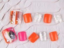 ジェムネイル(gem nail)/フット定額¥7150→¥6980