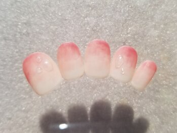 ネイルフロンティア 吉祥寺(NAIL FRONTIER)/マット桃ネイル5480円~