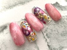 ビューティーサロン ハル(beauty salon haru)/【押し花風】
