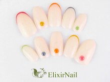 エリクサーネイル 神田(Elixir Nail)/シンプル/クーポン使用