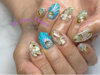 アン ジョーヌドラゴ/【自爪ネイル】ぷっくり貝殻