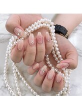 ララオット(Lala-otto)/フレンチガーリーネイル