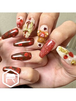 東海最大級ネイルサロン by レディスペネイル 名駅店/ボルドーネイル