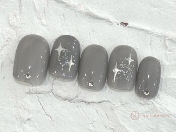 ネイルメゾン 池袋店(NAIL MAISON)/ラメチークネイル¥4800