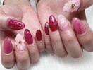 春色 ネイル/フラワーネイル