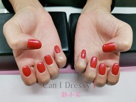 運アップ☆レッドネイル