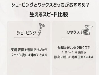 ハリウッドブロウリフト ワクシー 青山店(HOLLYWOOD BROW LIFT WAXYYY.)/生えるスピード比較!!