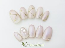 エリクサーネイル 新宿3丁目(Elixir Nail)/定額a シンプル/クーポン使用