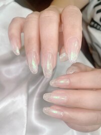 オーロラミラーネイル☆