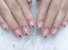 アコテアット ネイル アイ(acote @)/ハートネイル/担当平田