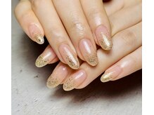 エムケーネイル(Mk-Nail)/ベースカラー込みラメグラデ