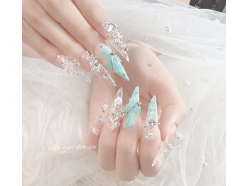 CoCo Nail【ココネイル】渋谷《長さ出し専門店/つけ放題/持ち込み》/