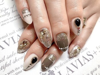 ラヴィアスプラス(LAVIAS+)/【ジェル】10本アートし放題