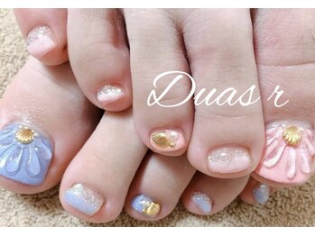 デュアスアール チャンドラ(DuasR chandra)/フットネイルデザイン