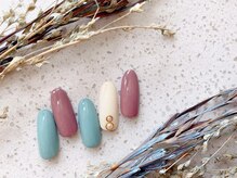 ネイルサロン&スクール ジーナ(GINA)/くすみカラーネイル