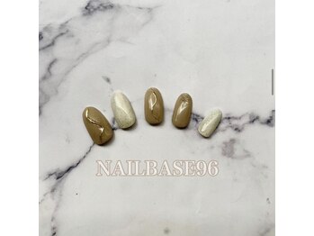 ネイルベースキュウロク(NAILBASE96)/ブラウンオフィスネイル