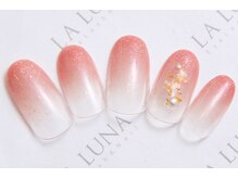 ラルナ ネイルアンドアイラッシュサロン(LA LUNA nail & eyelash salon)/23年４月５月◇定額ナチュラル◇